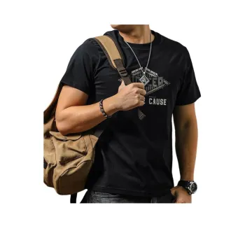 Seasonal Words T-Shirt Men's Black