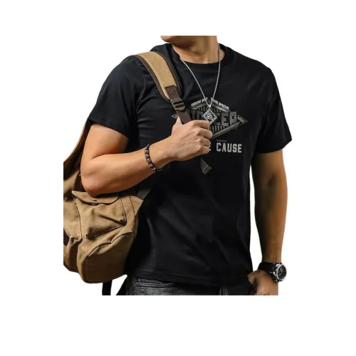 Seasonal Words T-Shirt Men's Black