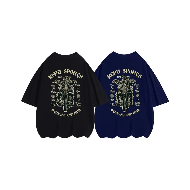 Kepu Short Sleeved T Shirts Unisex 2 Pack-13
