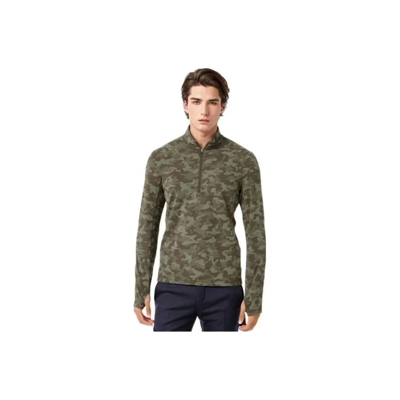 Lululemon Surge Warm Sweatshirts Men Camouflage Dark Olive-0