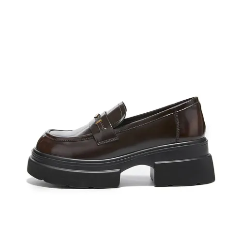 DAPHNE Loafers Women's Black/Brown