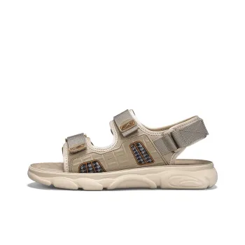 Bull charm Beach Sandals Men Khaki/Black Green