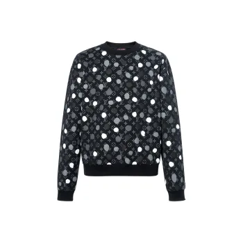 LOUIS VUITTON X Yayoi Kusama Infinity Dots Printed Crewneck