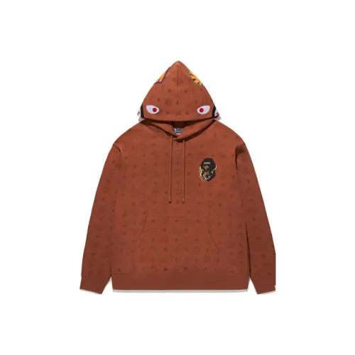 A BATHING APE X Mcm Shark Pullover Hoodie