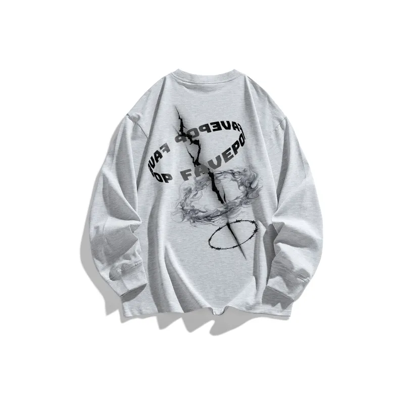 FAVEPOP Long Sleeved T Shirt Unisex-5