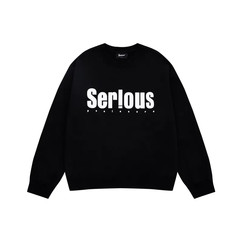PAULASARA Brushed Crew Neck Sweatshirt Unisex-3
