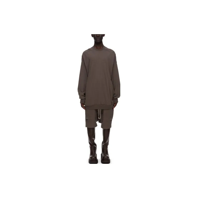 RICK OWENS Splintered Peter Organic Cotton Jumper-0