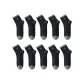 10 Pack[Black & Green 10]