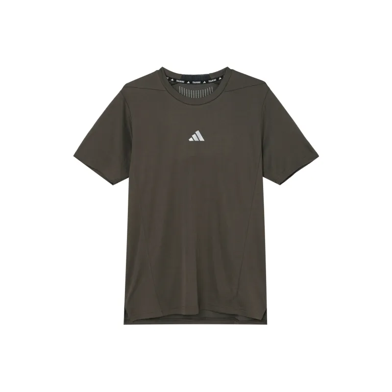 Adidas T Shirts Men Brown-0