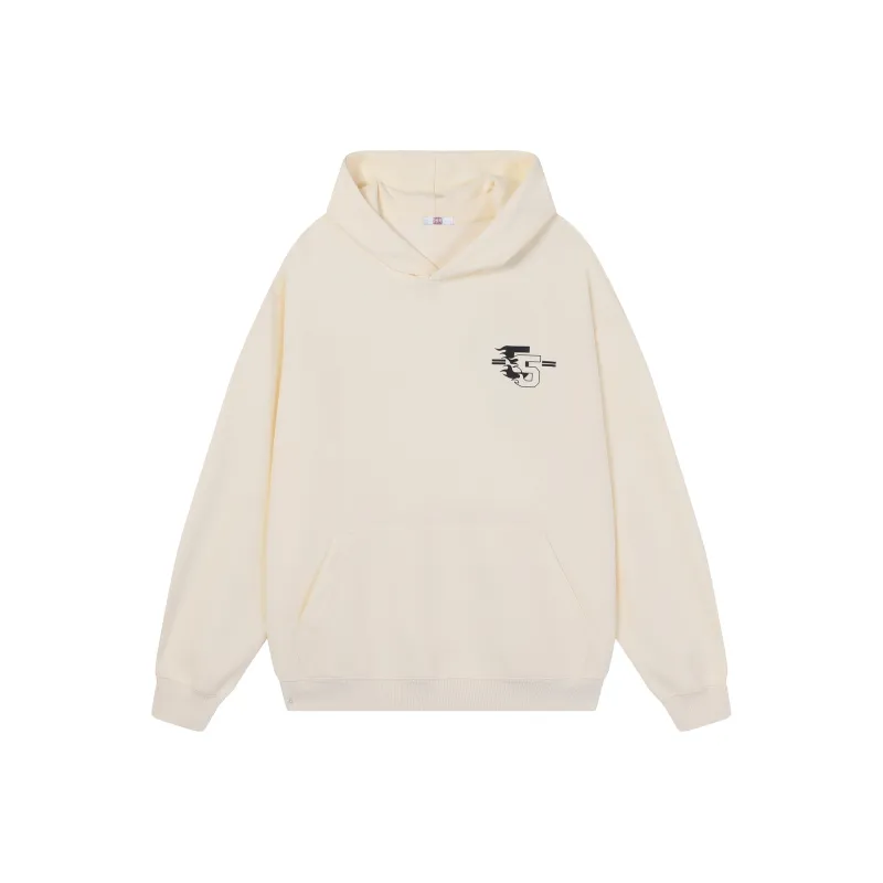 CELUCASN Sweatshirts Unisex Cream Apricot-0