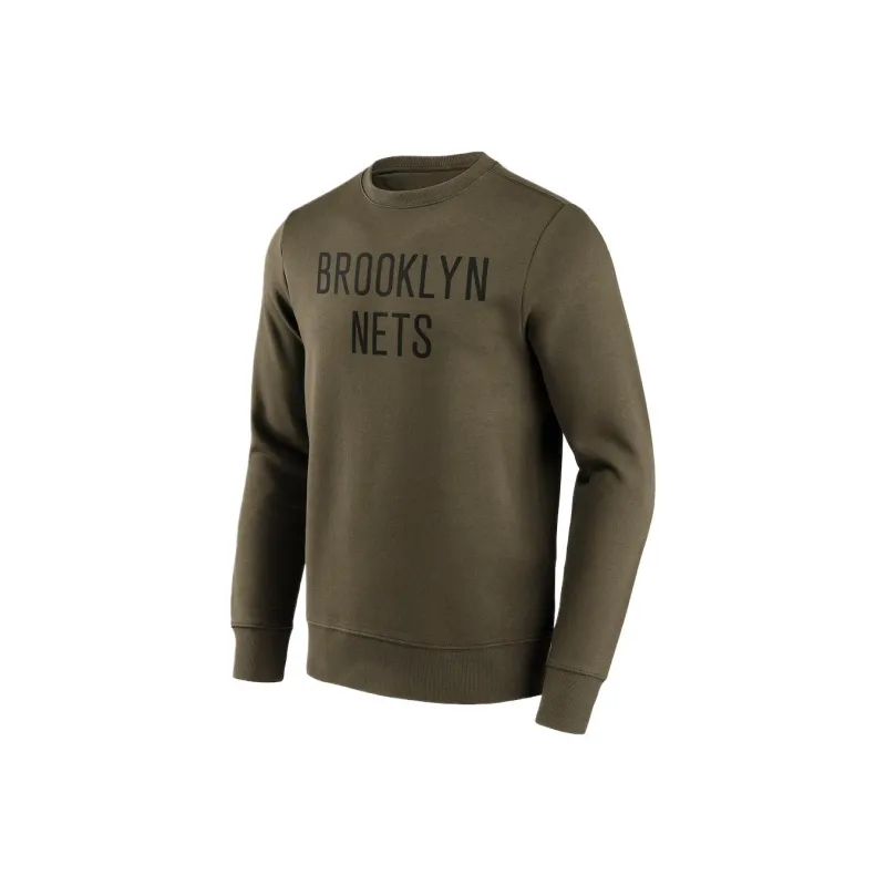 NBA Brooklyn Nets Fanatics T Shirt Men's Dark Green-0