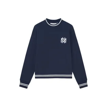 Mitchell Ness Sweatshirts Unisex Navy Blue