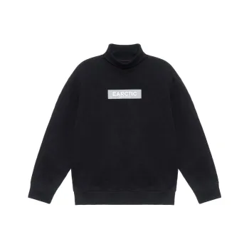 EMPORIO ARMANI Sustainable Collection FW22 Sweatshirt Men's Black