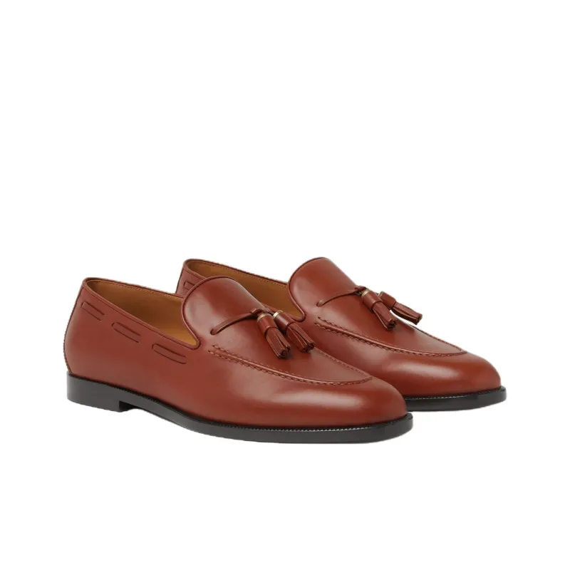 Loro Piana Francis Walk Casual Single Shoes Women's Brown-1