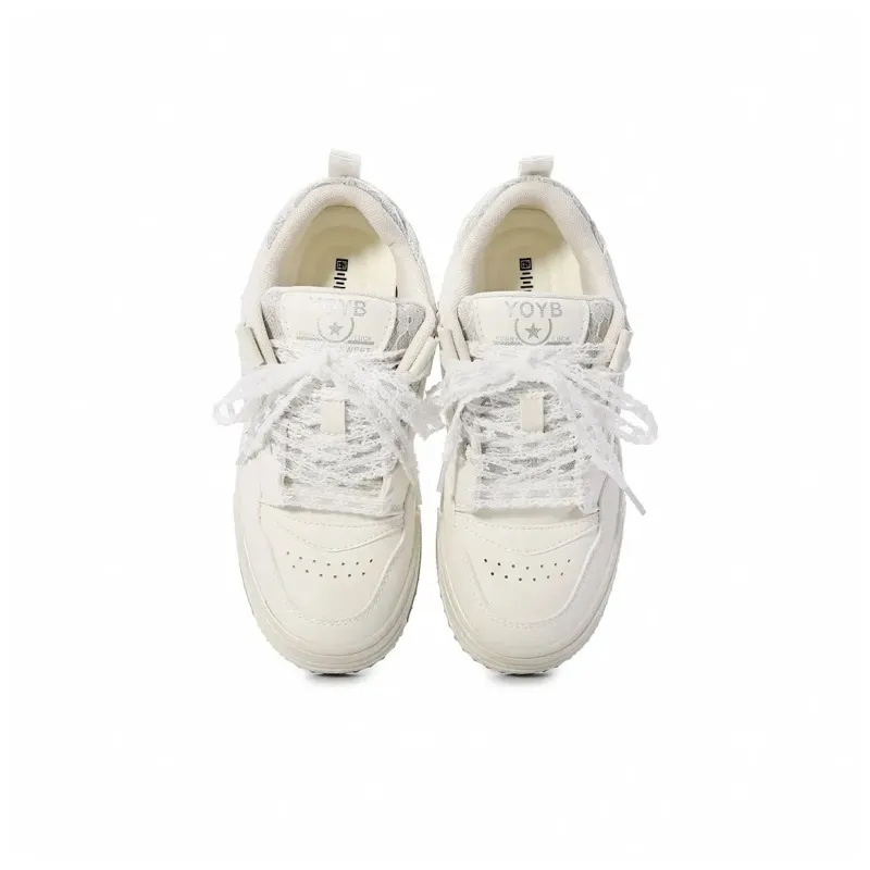 Circle Small Coverage Abrasion Resistant Lightweight Low Top Skateboard Shoes Women's-4