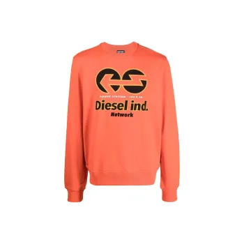DIESEL Sweatshirts Men Orange