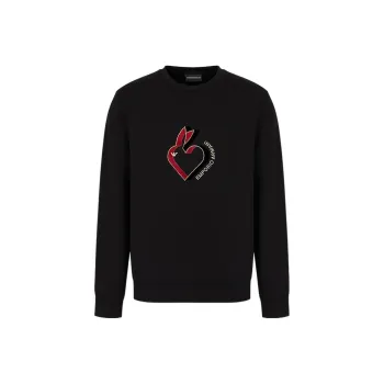 EMPORIO ARMANI SS23 Sweatshirt Men's Black