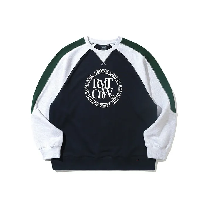 RMTCRW ROMANTIC CROWN Crew Neck Loose Fit Sweatshirt Unisex-0