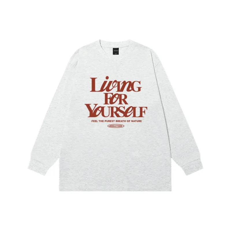 JUNGLE TIGER Long Sleeved T Shirt Unisex-14