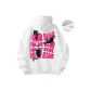 White[Hooded Thickened and Fleece-Lined]