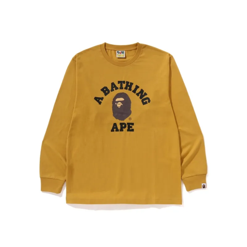 Bape X Predator College Long Sleeve Tee-14