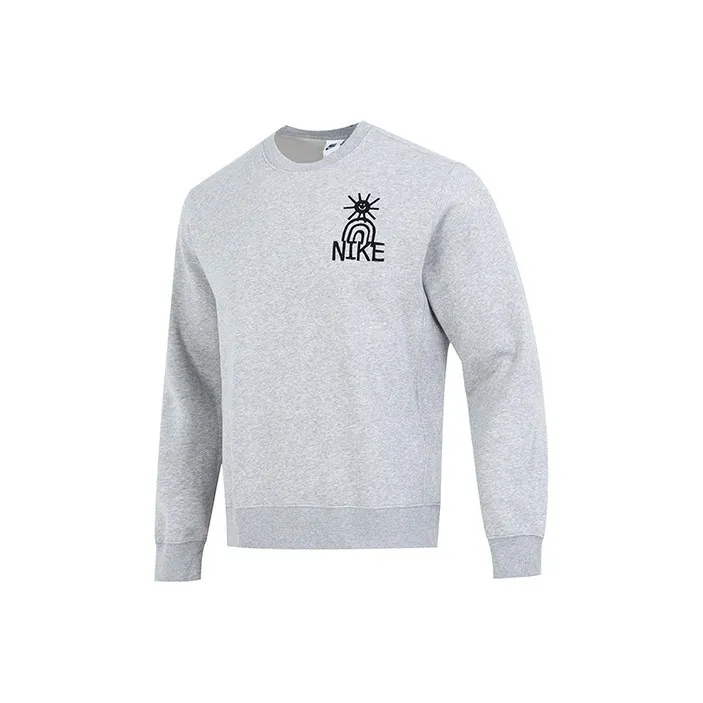 Nike Sweatshirts Men Gray-0