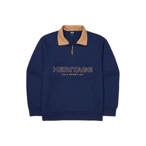 FILA Sweatshirts Unisex Blue