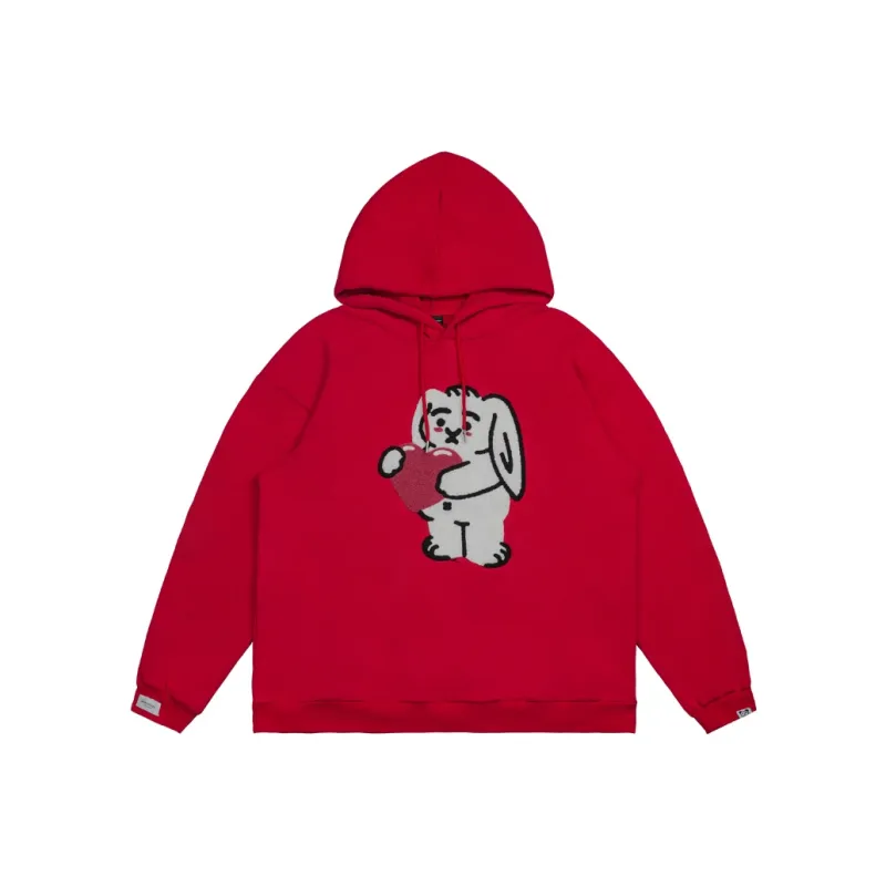 WAYNEXZAVIER Hooded Loose Fit Plus Size Sweatshirt Unisex-7