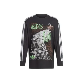 adidas originals X KORN Long Sleeve Shirt Black