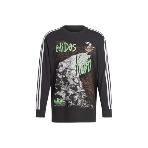 adidas originals X KORN Long Sleeve Shirt Black