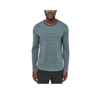 Lululemon 5 Year Basic T-Shirt Men's Blue Stripes