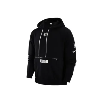 Nike Nba Brooklyn Nets Courtside Fleece Loose Fit Hoodie
