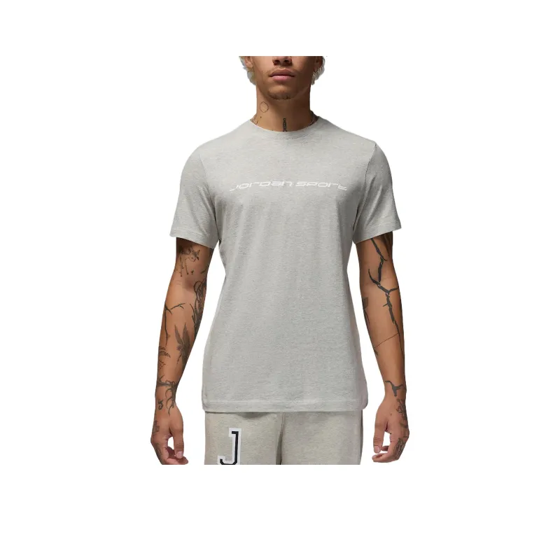 Jordan SS25 Quick Dry T Shirt Men's Gray-0