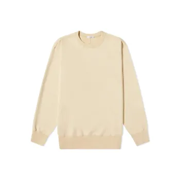 Nanamica Sweatshirts Men Milk Yellow