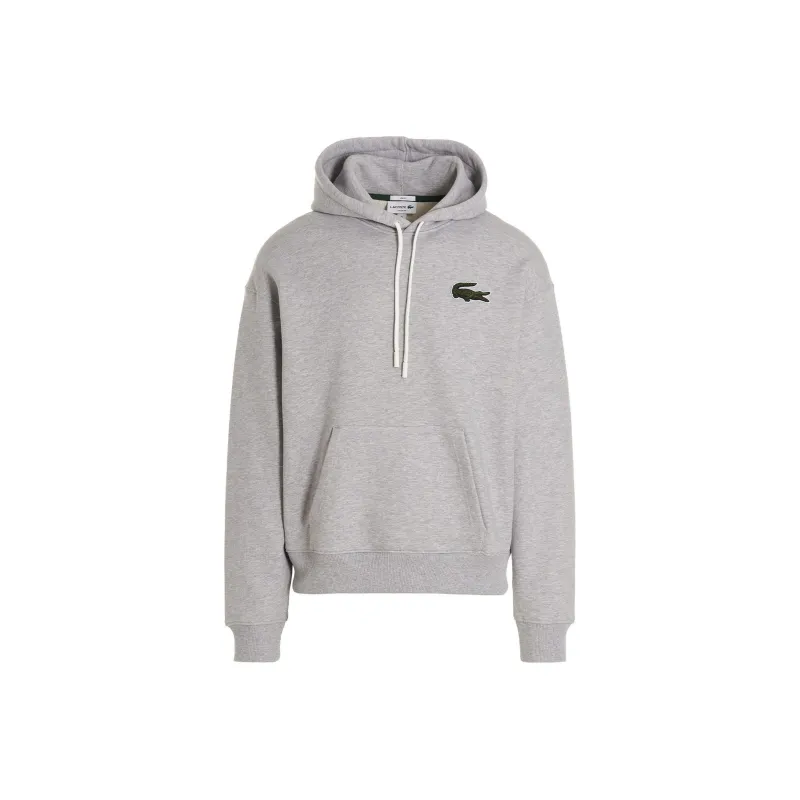 LACOSTE Logo patch Long sleeve Hoodie-0