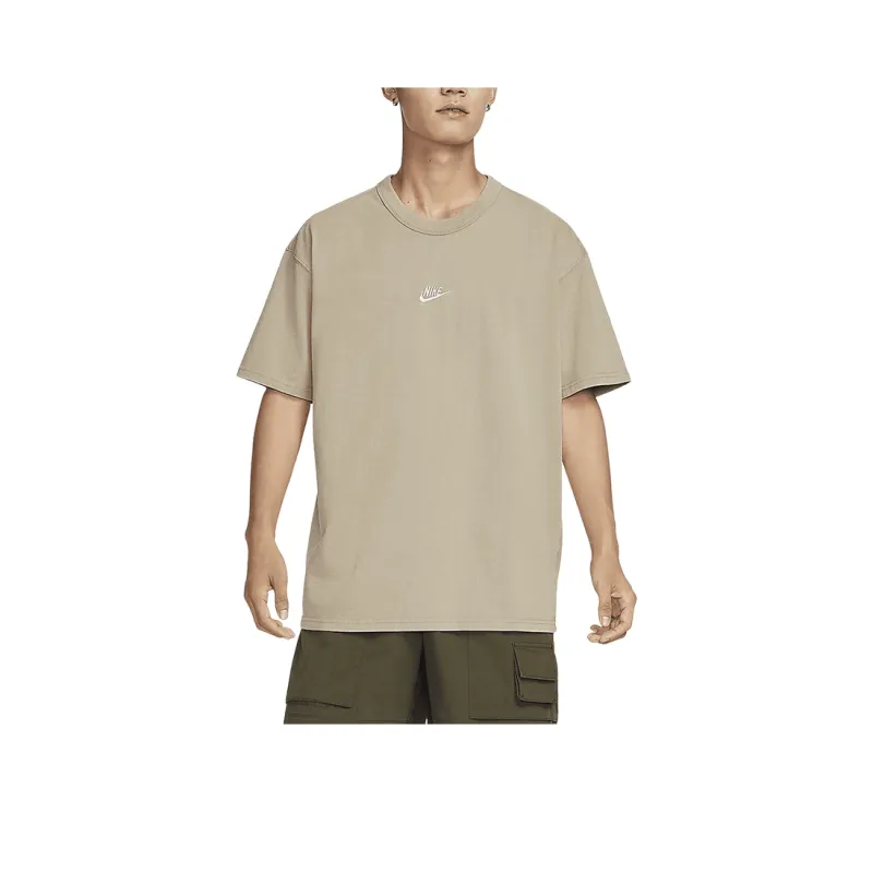 Nike T Shirts Men Brown-0