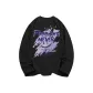 Black (B Graffiti Starry Sky Chest Logo _B Graffiti Starry Sky Big Back Logo)