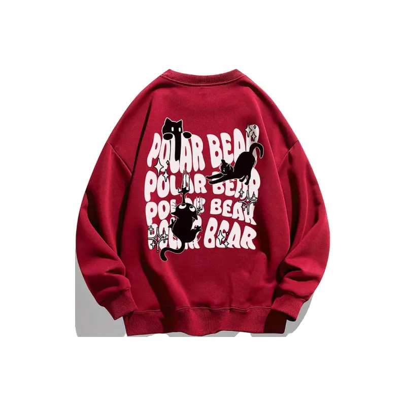 POLAR BEAR Sweatshirts Unisex-12
