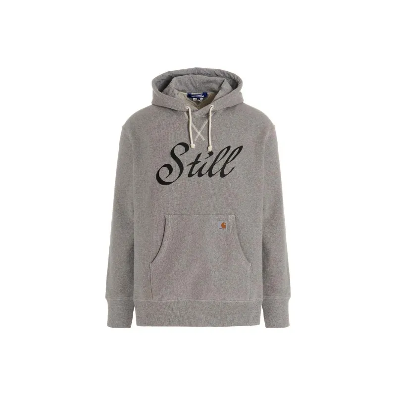 JUNYA WATANABE Printed Drawstring Hoodie-0