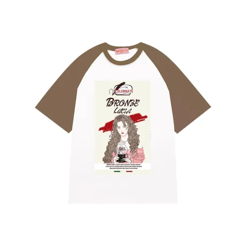 Bronze Lucia T Shirt Unisex White