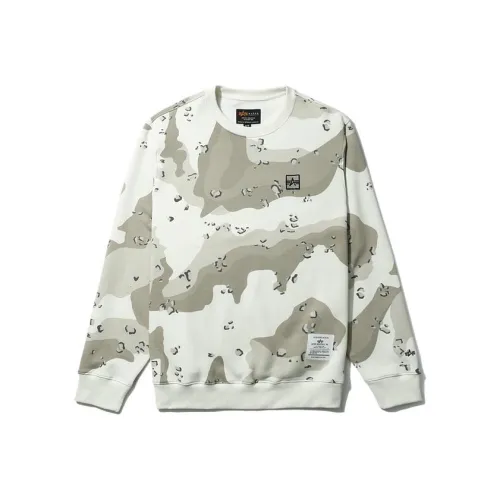 Alpha Industries Sweatshirts Men White