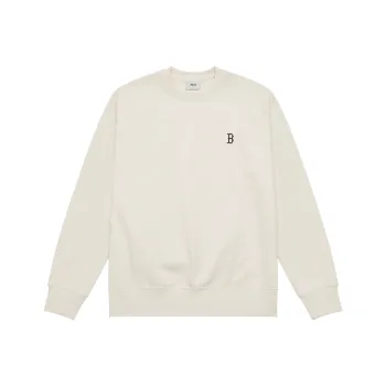 MLB Boston Red Sox Basic Collection 24FW American Vintage Sweatshirt Unisex Dark Cream