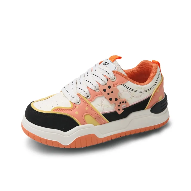 YUZHAOLIN Anti Slip And Wear Resistant Height Increasing Low Top Skateboard Shoes Women's-10