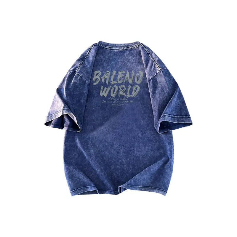 BALENO Short Sleeved T Shirts Unisex-5