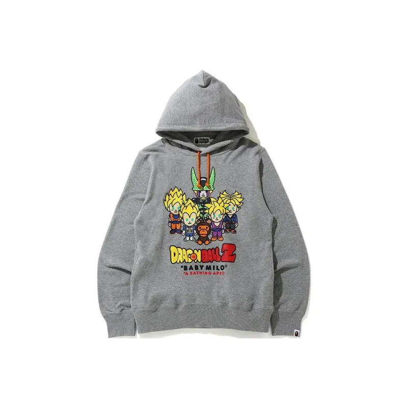 Bape X Dragon Ball Z Baby Milo Super Saiyan & Cell Pullover Hoodie-1