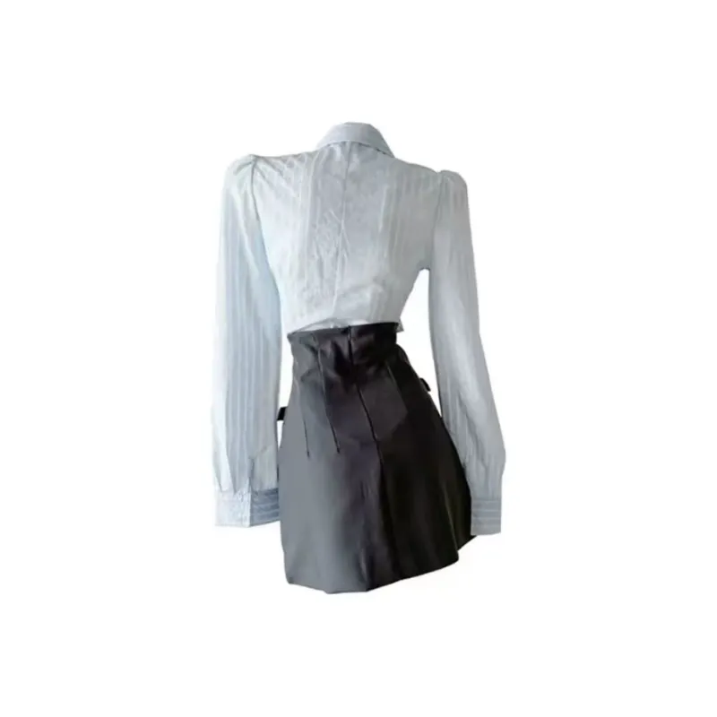PUREIDOL Long Sleeved Dresses Women's-6