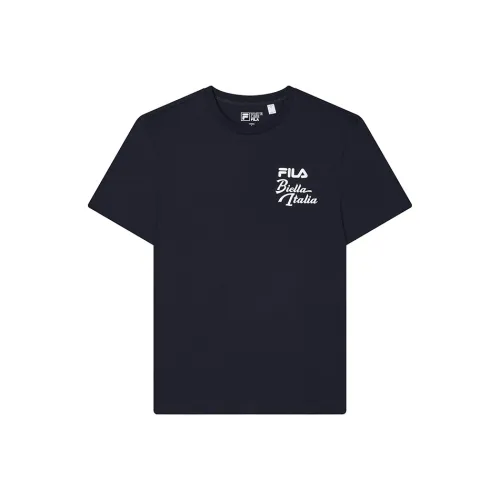 FILA T Shirts Men Secret Mirror Blue