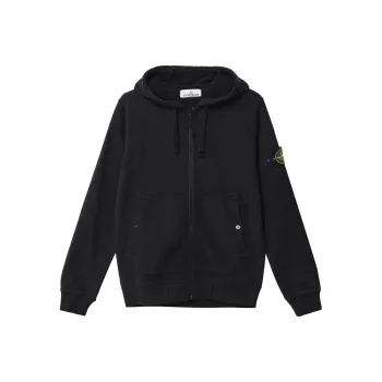 STONE ISLAND Dyed Zip Hoodie