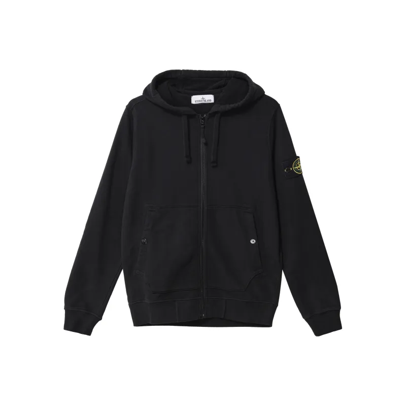 STONE ISLAND Dyed Zip Hoodie-0