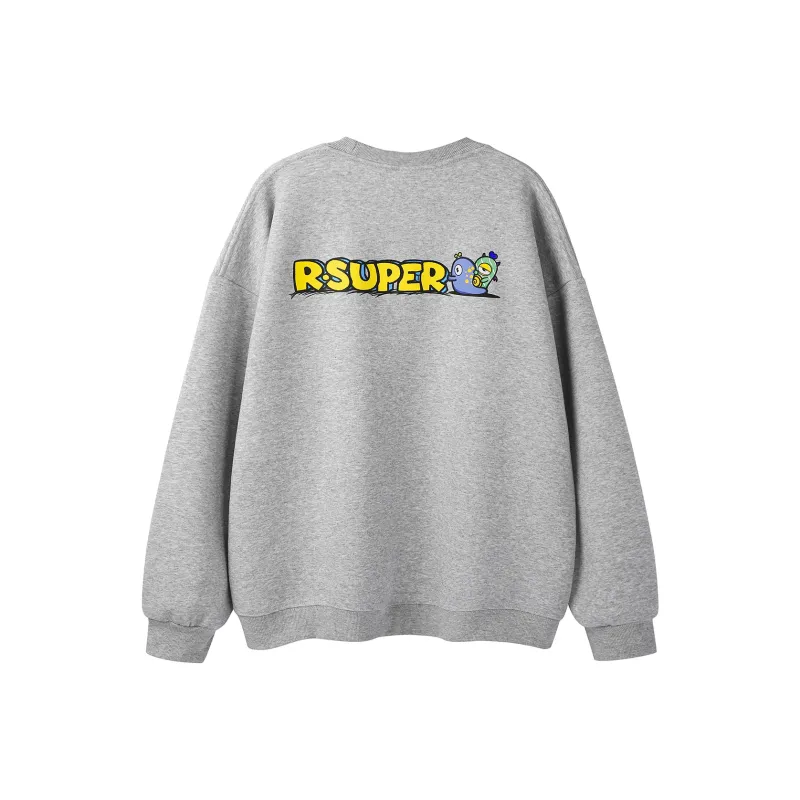 R.super X Monster Letter Co branded Series Sweatshirts Unisex-11